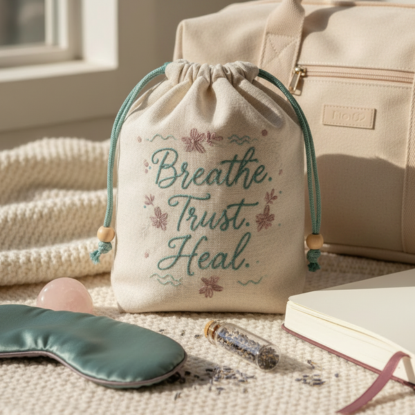 Breathe Trust Heal with Travel Bag